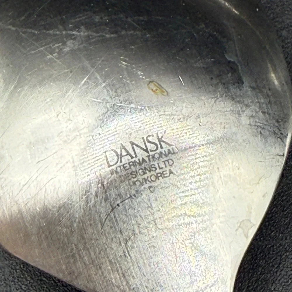 Dansk Kobenhavn Set‎ of 4 Place Soup Spoons Stainless Flatware Replacements MCM